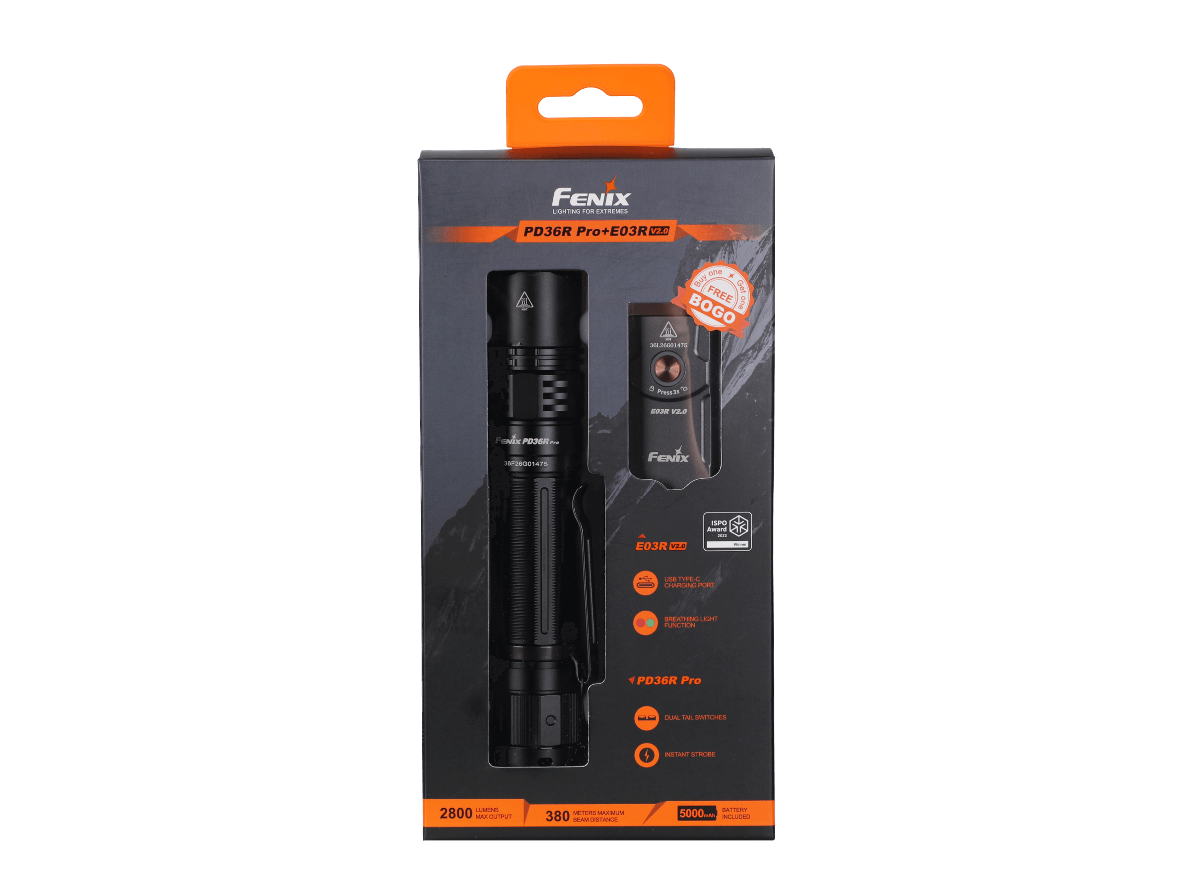 Fenix PD36R Pro 2800 Lumen Flashlight
